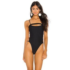 Black Cut-Out One Piece